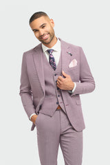 Miami Lilac Three Piece Suit