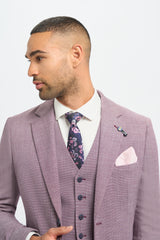 Miami Lilac Three Piece Suit