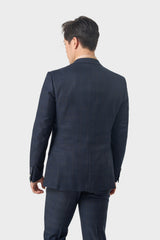Torino Navy Three Piece Suit