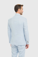 Tropez Sky Three Piece Suit