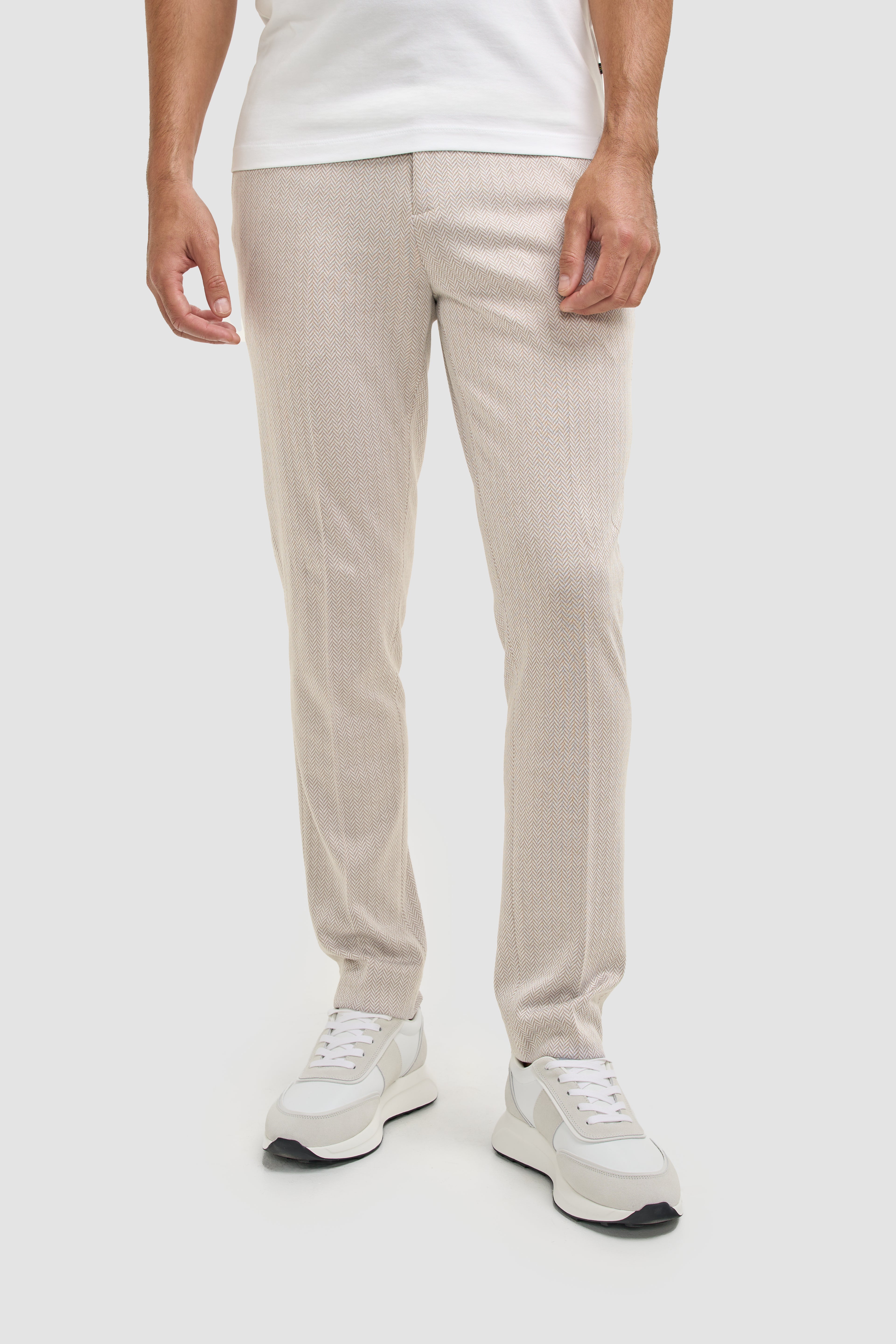 Vasco Beige Two Piece Suit