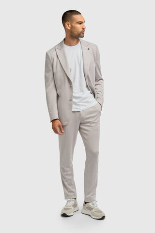 Vasco Beige Two Piece Suit