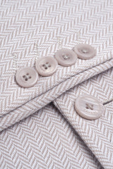 Vasco Beige Two Piece Suit - House of Cavani