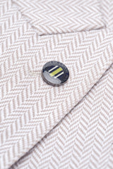 Vasco Beige Two Piece Suit - House of Cavani
