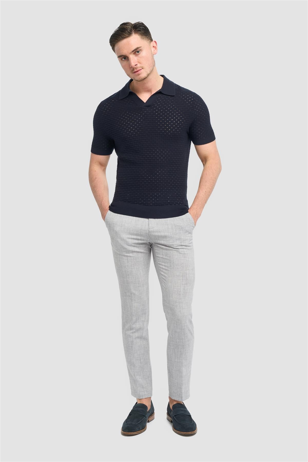 Axel Navy Top