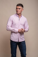 Tessa Pink Shirt Front
