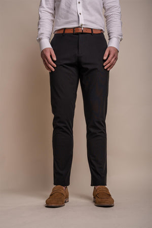 Reed Black Trousers