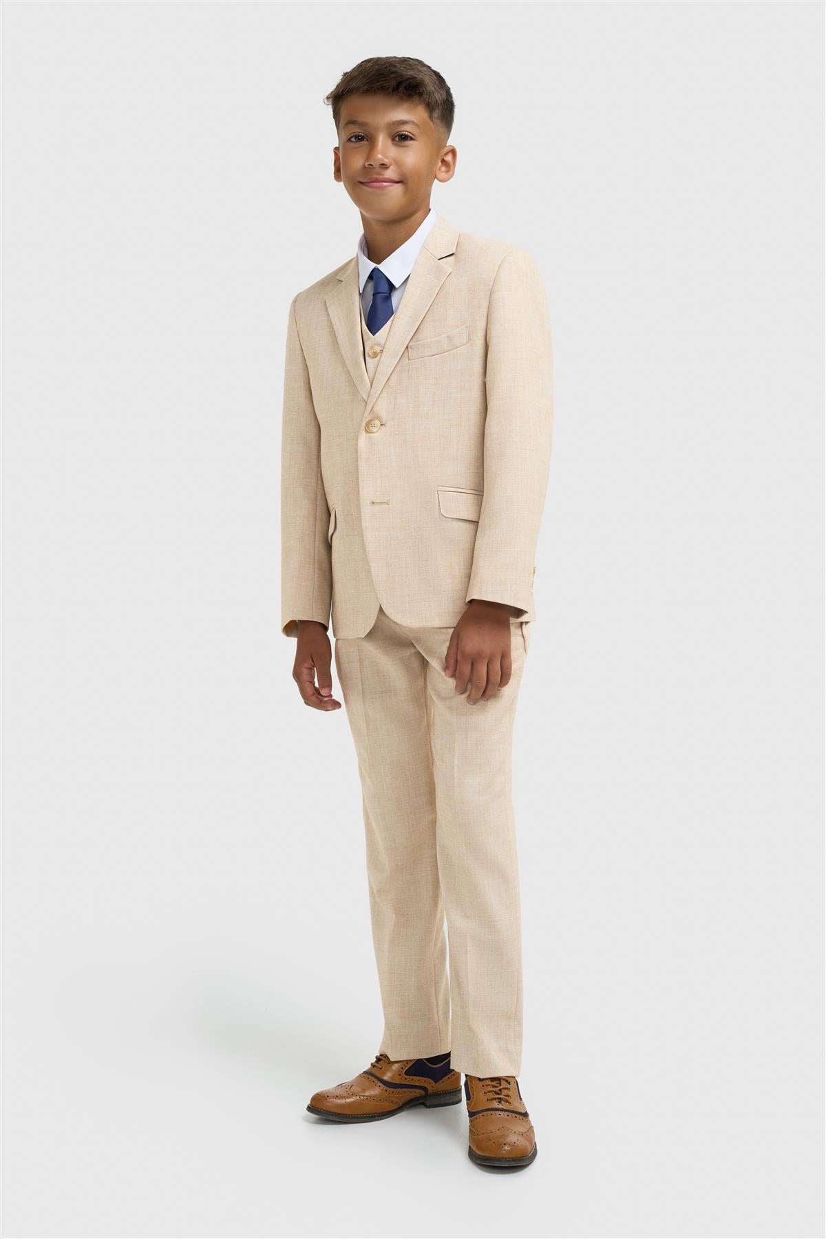 Boys Malibu Beige Suit