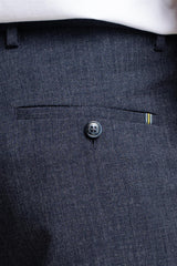 Tokyo navy trouser back detail