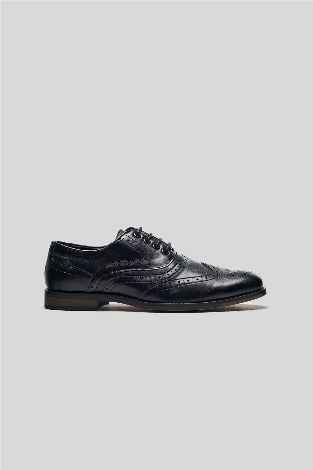 Boys Russel Black Shoes