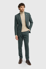 Thomas Lush Olive Tweed Blazer
