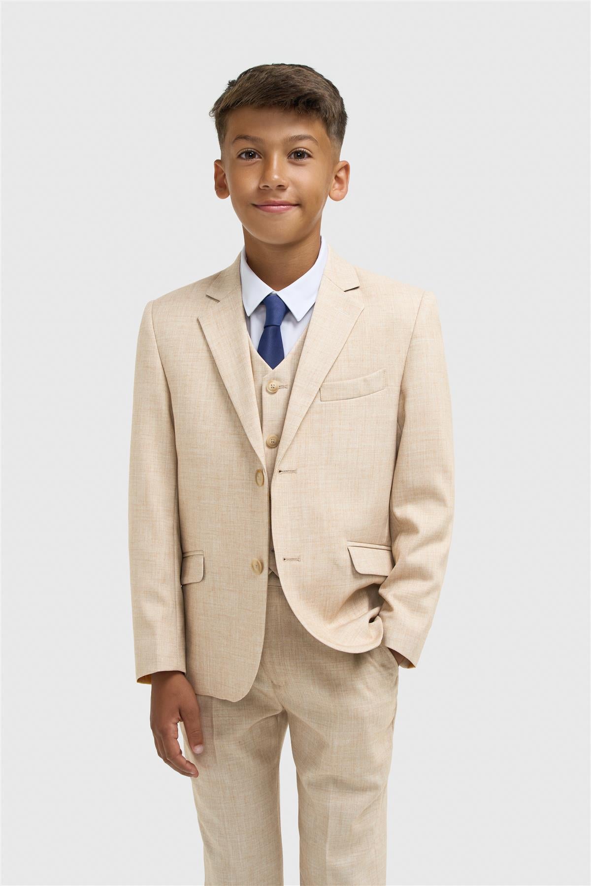 Boys Malibu Beige Suit