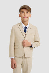 Boys Camden Beige Suit