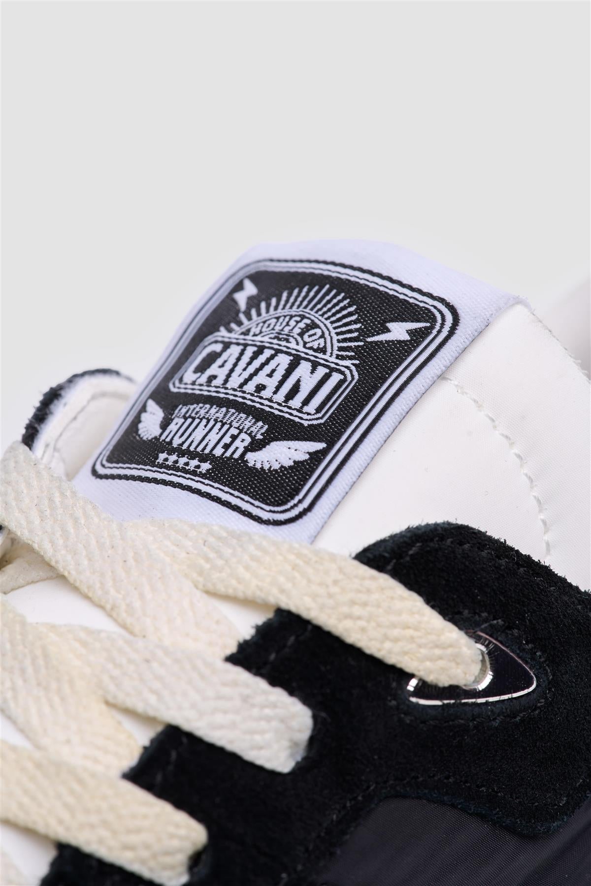 International Runner Black Lightweight Nylon Trainer