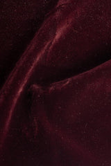 Velvet bow tie