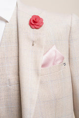 Cavani red flower pin