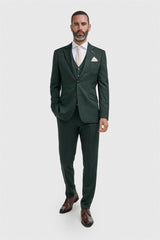 Malibu Forest Three Piece Suit - House of Cavani