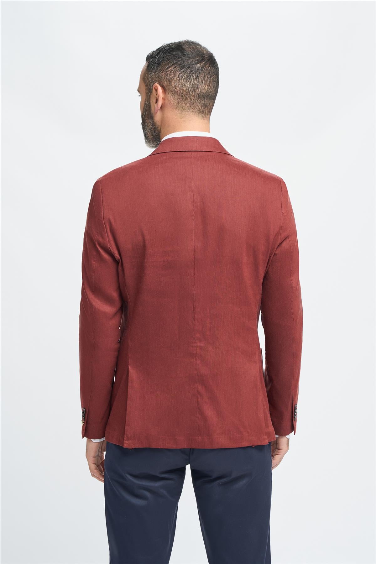 Luca Rust Blazer – House of Cavani
