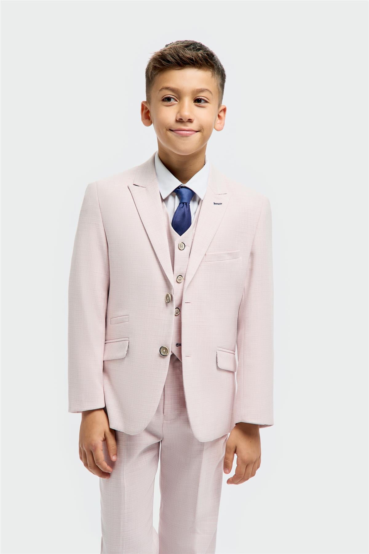 Boys Tropez Mauve Suit