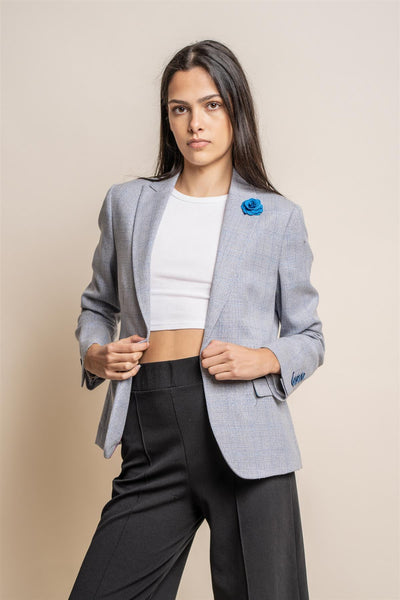 Caridi Sky Check ' s Blazer