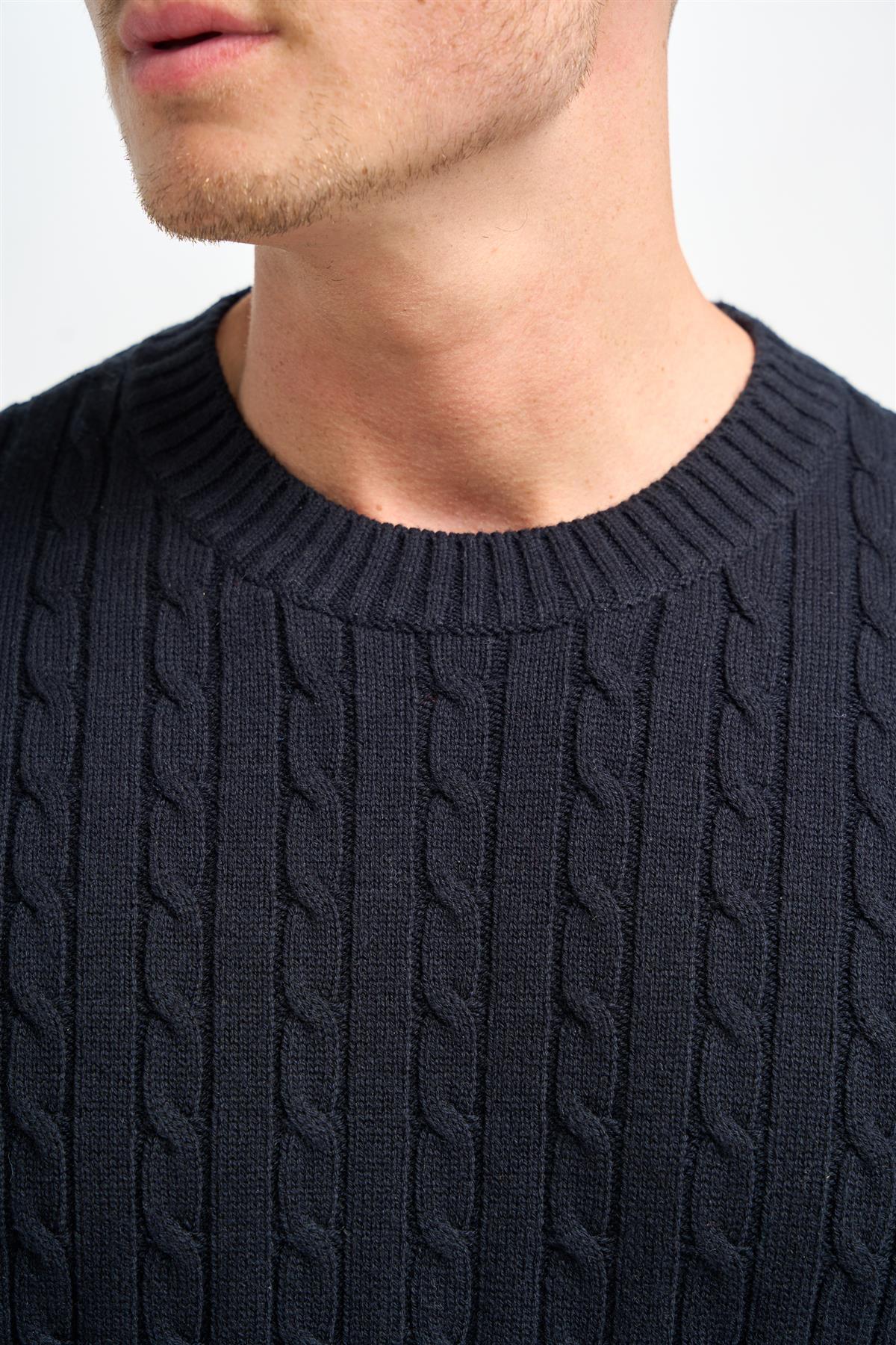 Foston Navy Jumper