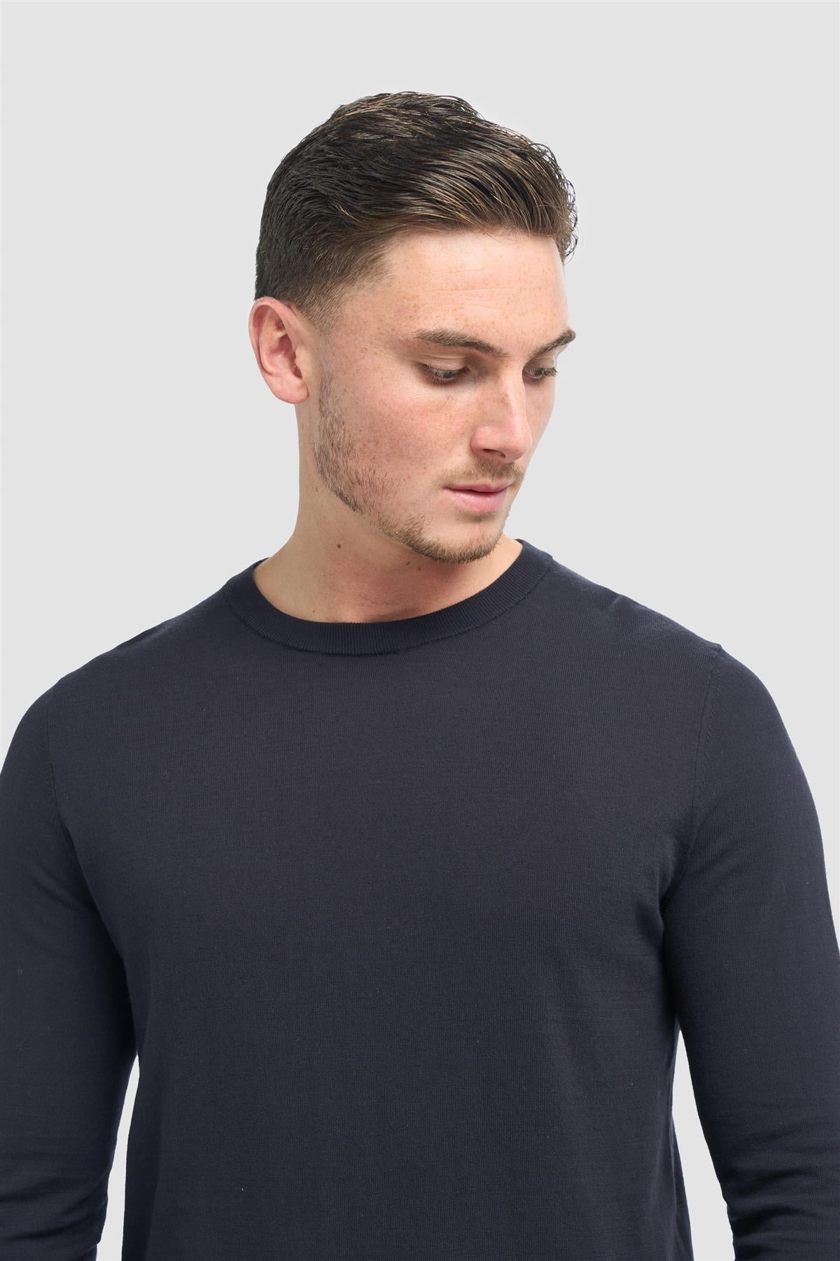 Savio Navy Knit