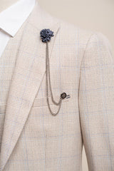 Cavani navy flower chain