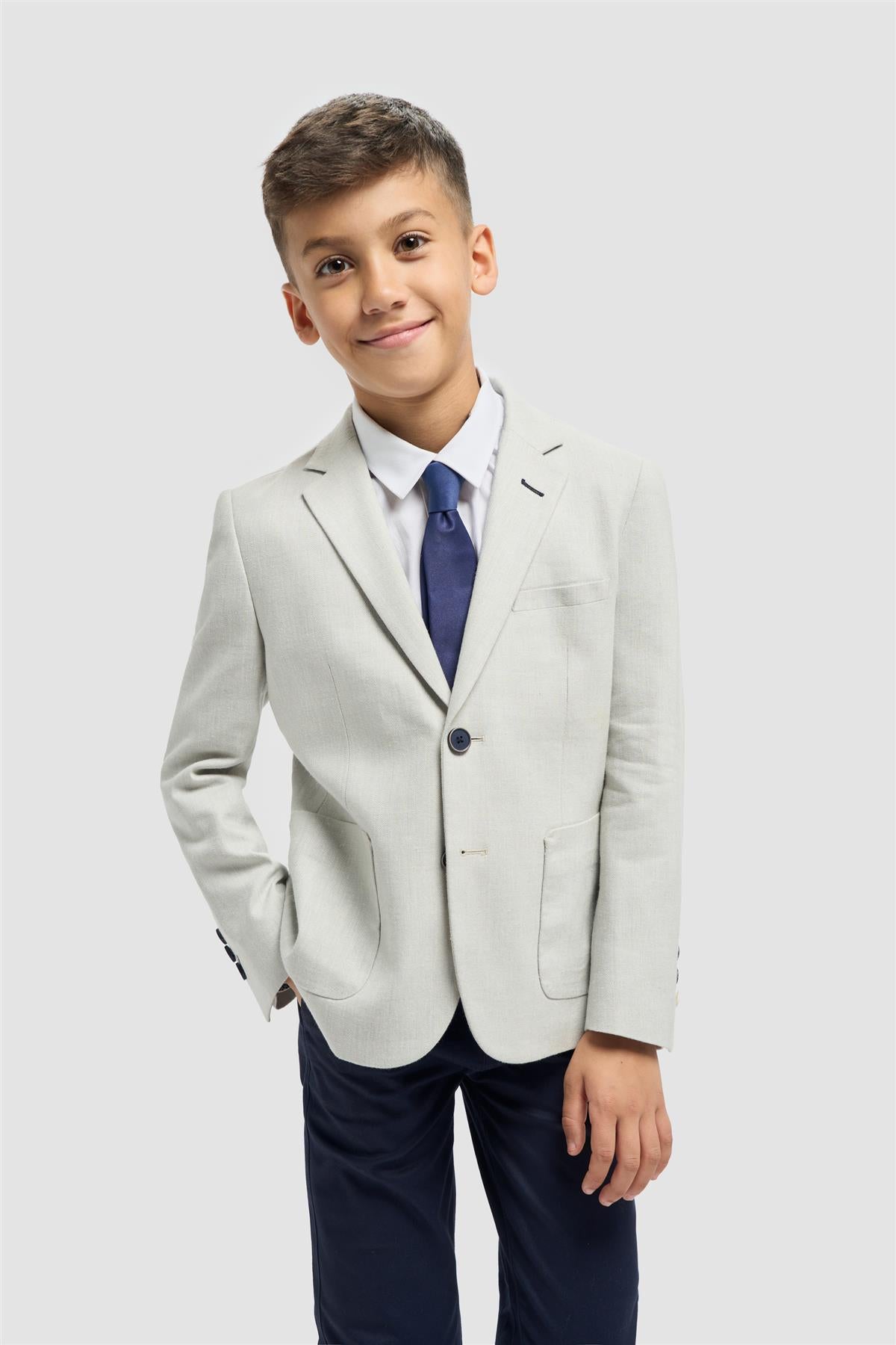 Boys Luigi Slate Blazer