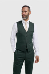 Malibu Forest Three Piece Suit - House of Cavani