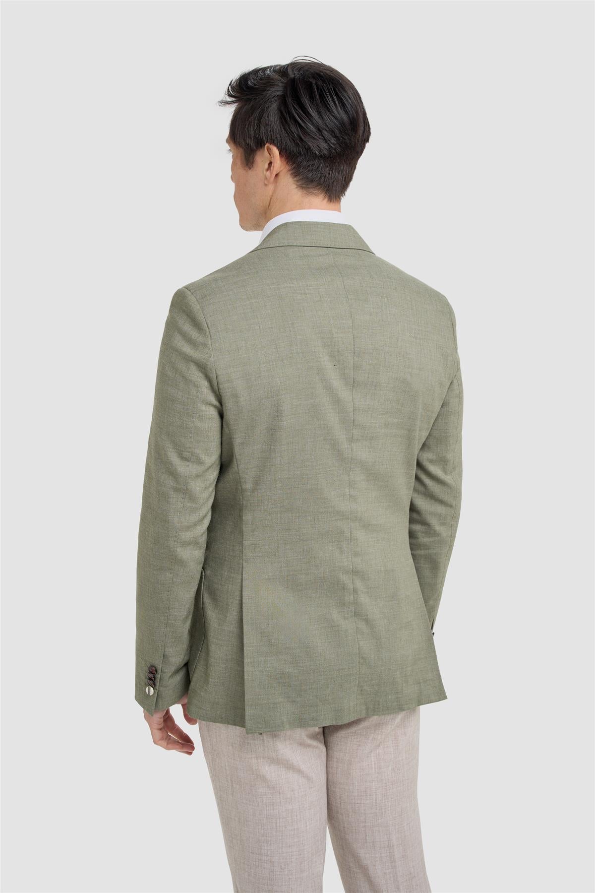 Luca Sage Blazer - House of Cavani
