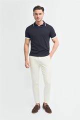 Enrico Navy Polo