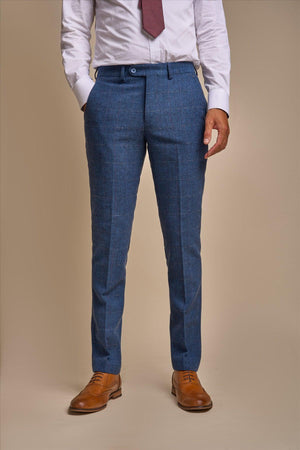 House of Cavani Jefferson Navy Suit Trousers - Clothing from House Of  Cavani UK