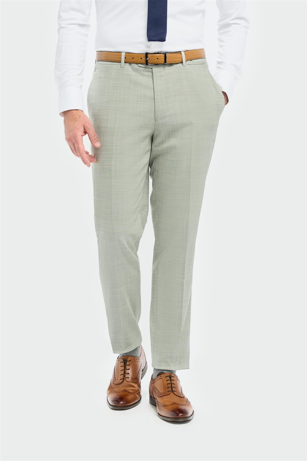 Camden Sage Three Piece Suit