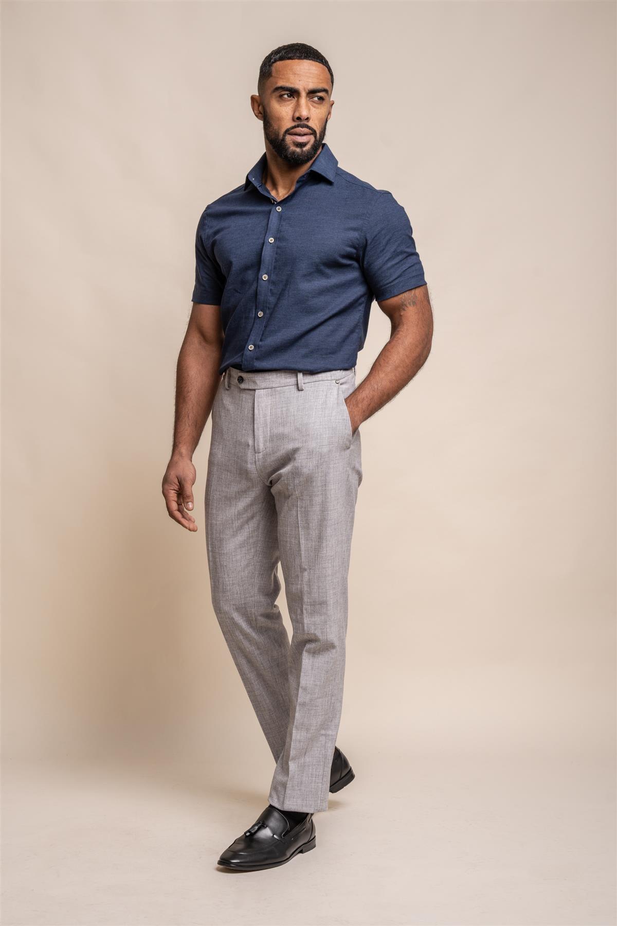 Tokyo dove trouser front