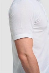 Matera White Short Sleeve Shirt