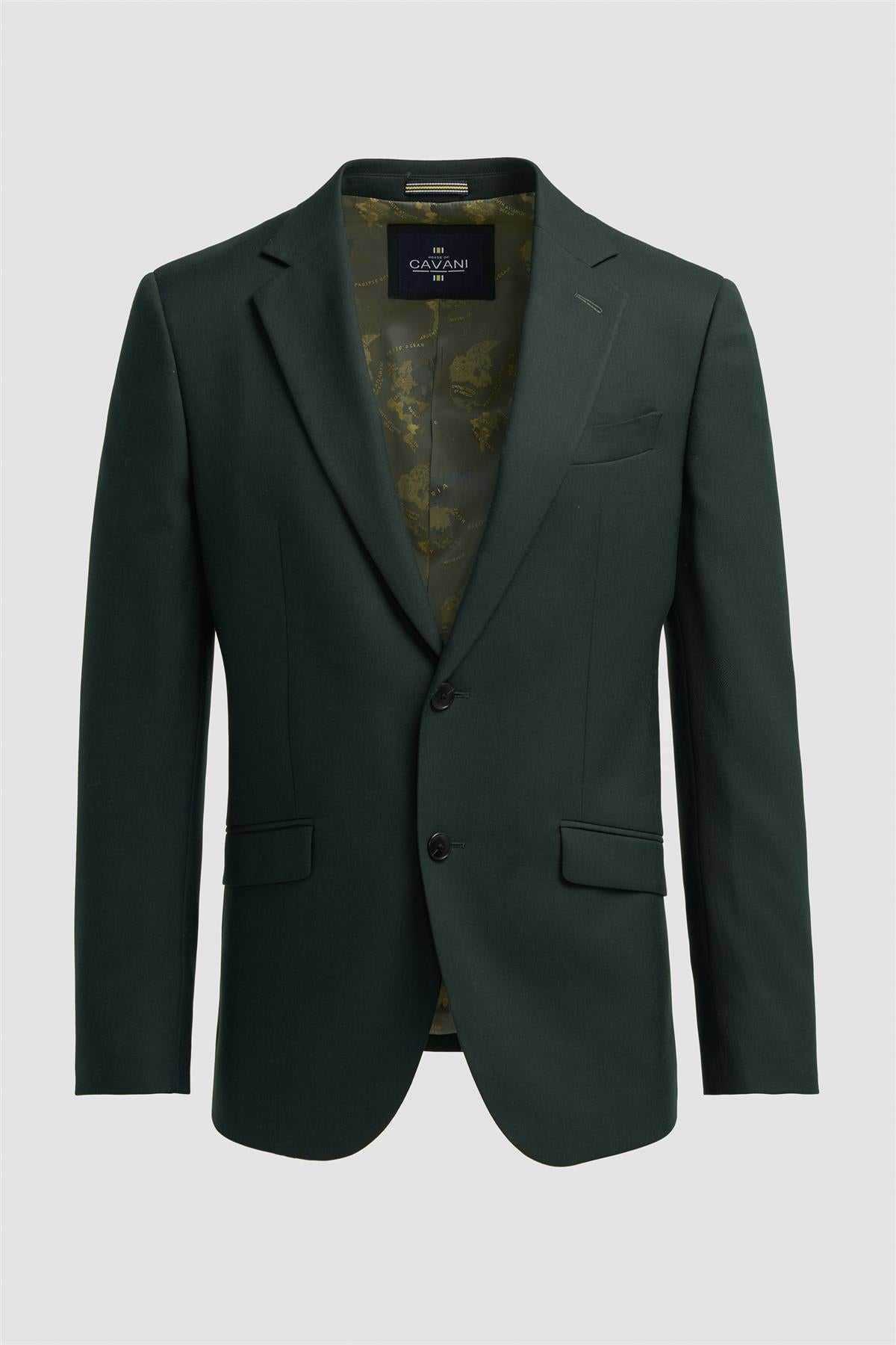 Malibu Forest Three Piece Suit - House of Cavani