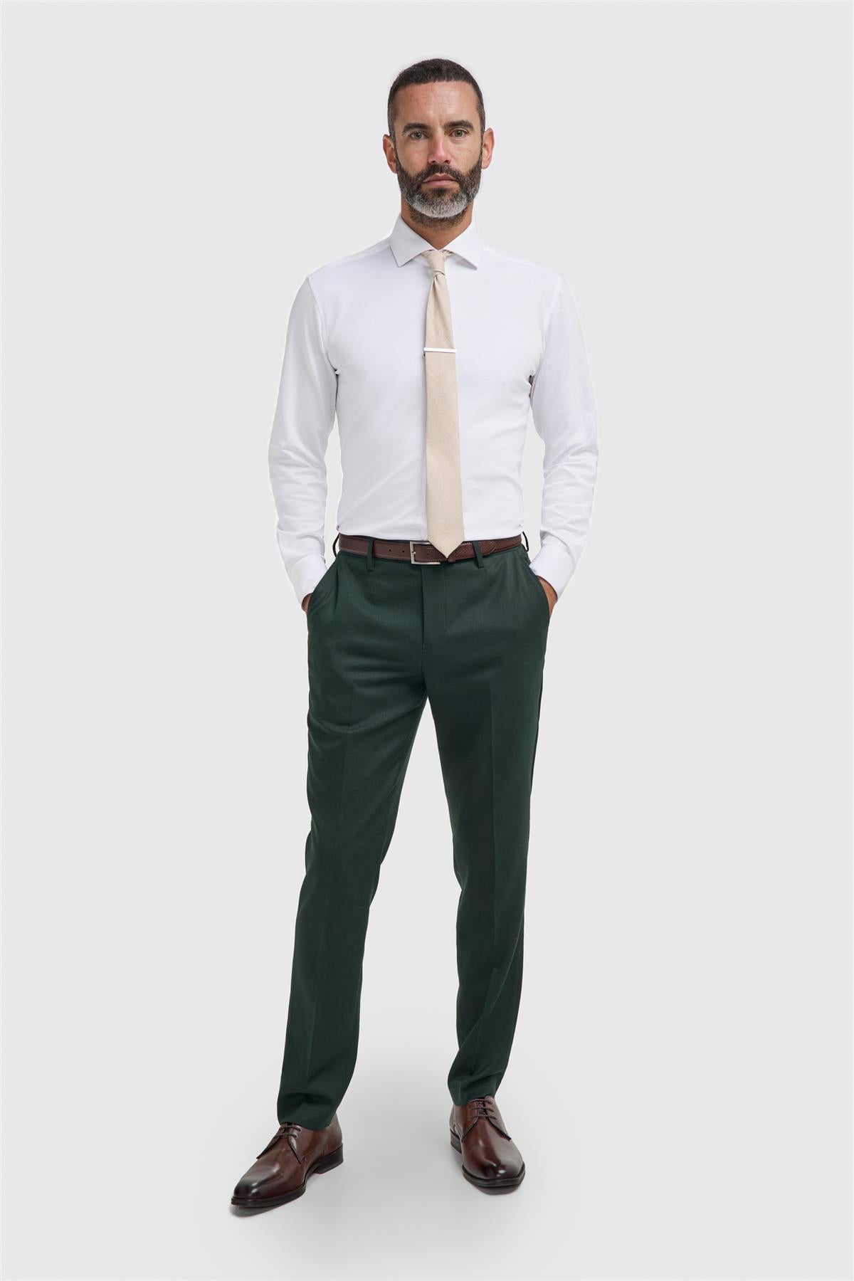 Malibu Forest Green Trouser - House of Cavani