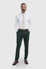 Malibu Forest Green Trouser - House of Cavani
