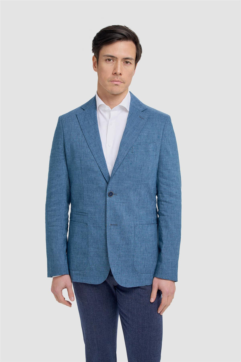 Luca Indigo Blazer