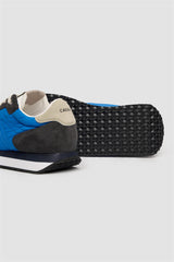 International Runner Blue Lightweight Nylon Trainer