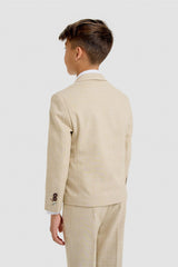 Boys Camden Beige Suit