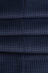 Bond Navy Check Trouser