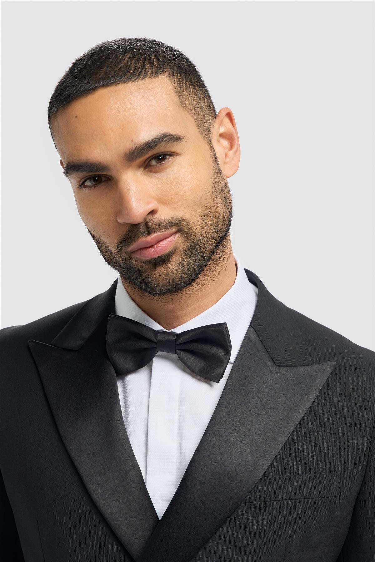 Aspen Double Breasted Black Blazer