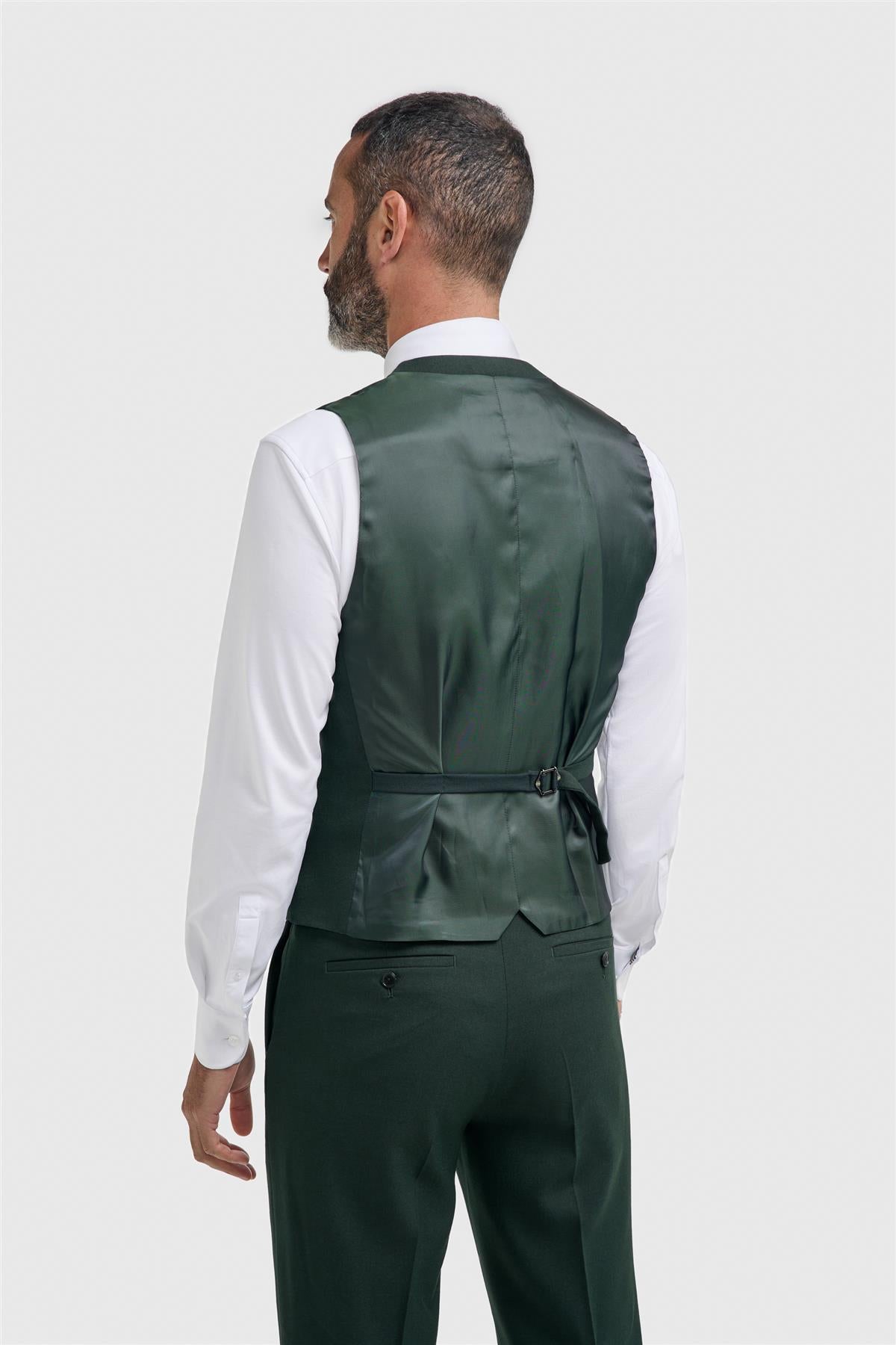 Malibu Forest Three Piece Suit - House of Cavani