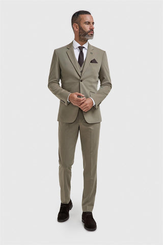 Donatella Sage Three Piece Suit - House of Cavani