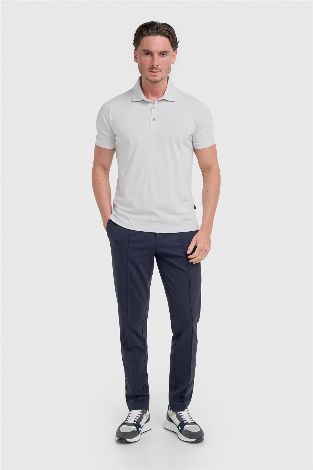 Sanchez Slate Polo - House of Cavani