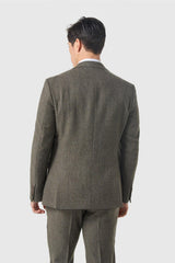 Thomas Sage Tweed Three Piece Suit