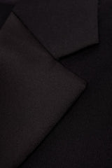 Malibu Notch Lapel Black Tux Blazer