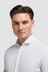 Matera White Short Sleeve Shirt