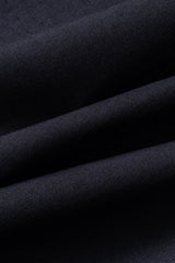 Brando mac navy long coat fabric swatch